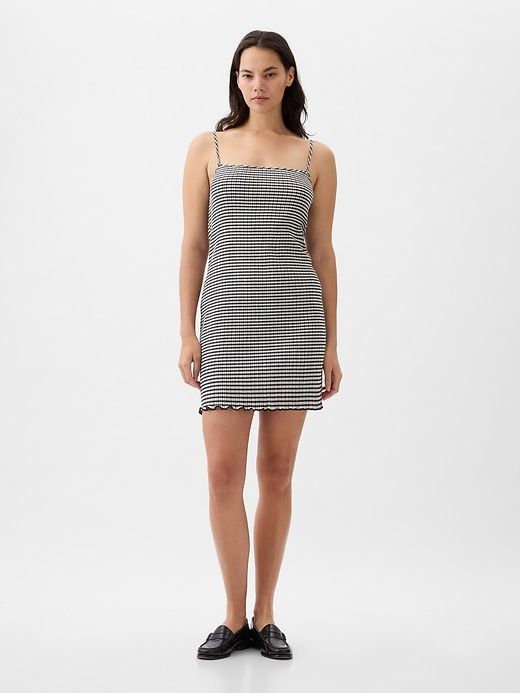 Gingham Mini Dress sold by GAP product image thumbnail 4