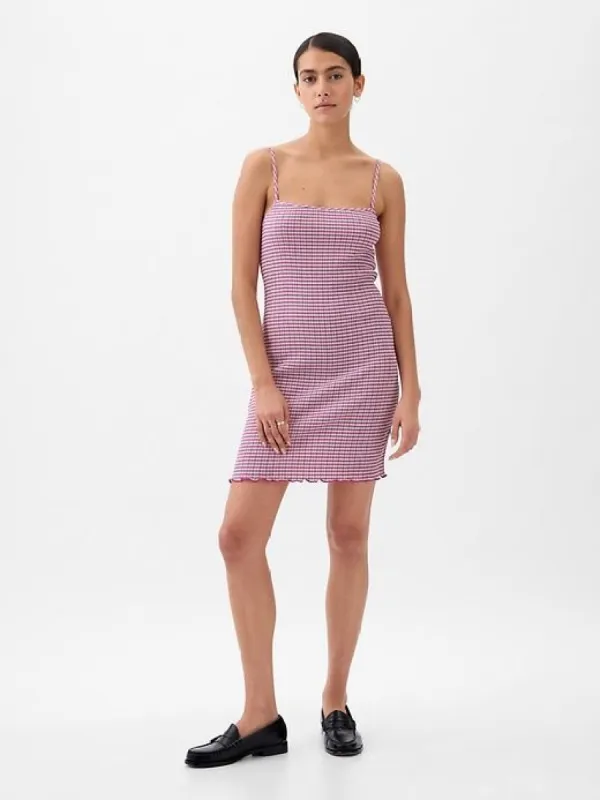 Gingham Mini Dress sold by GAP