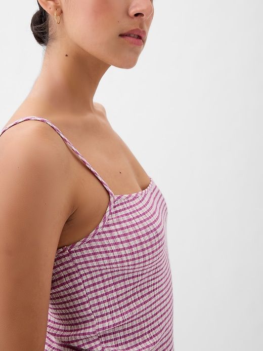 Gingham Mini Dress sold by GAP product image thumbnail 4