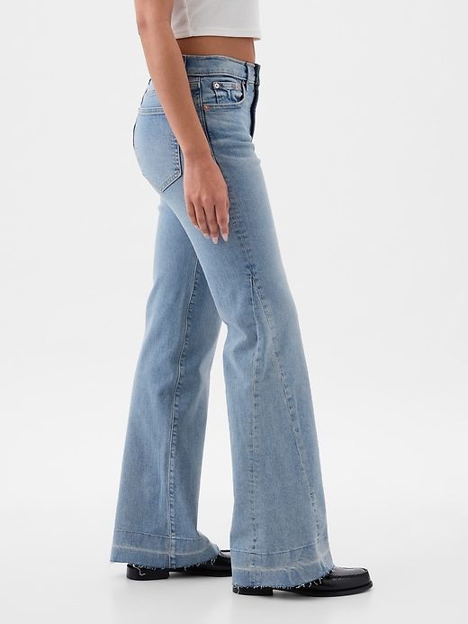 High Rise '70s Flare Jeans sold by GAP product image thumbnail 3