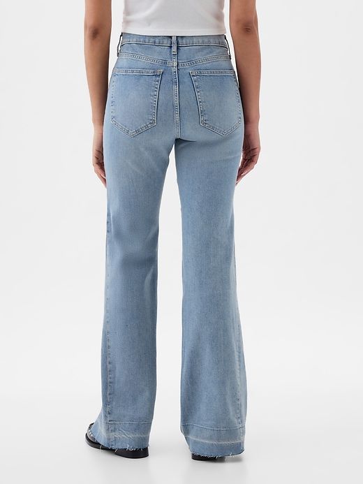 High Rise '70s Flare Jeans sold by GAP product image thumbnail 4