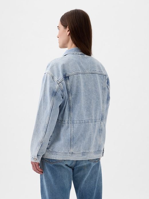Cinched Denim Jacket sold by GAP product image thumbnail 2