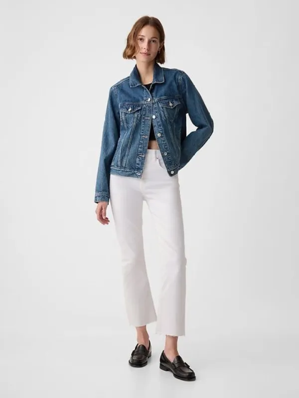 High Rise Kick Fit Jeans sold by GAP