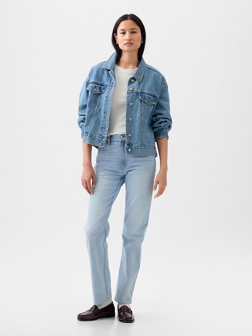 High Rise ’90s Straight Jeans sold by GAP