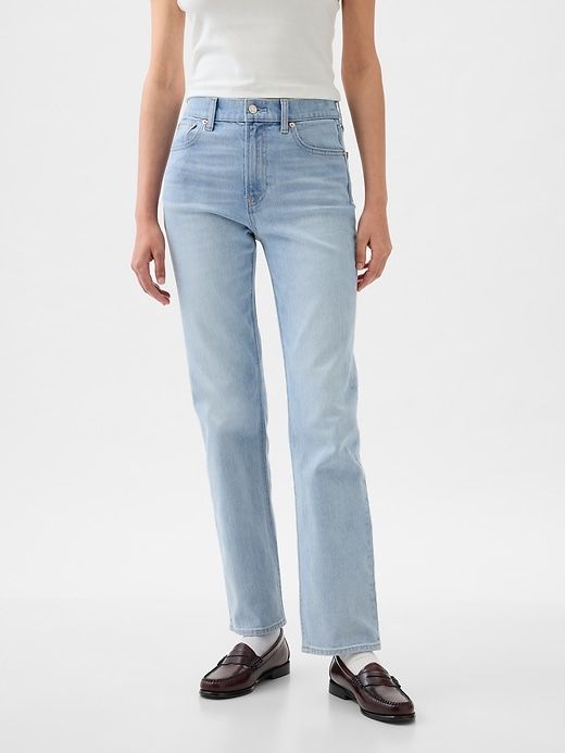 High Rise ’90s Straight Jeans sold by GAP product image thumbnail 2