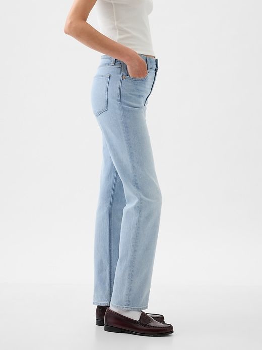 High Rise ’90s Straight Jeans sold by GAP product image thumbnail 3
