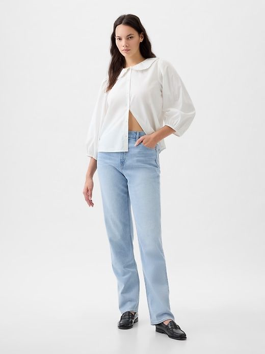 High Rise ’90s Straight Jeans sold by GAP product image thumbnail 5