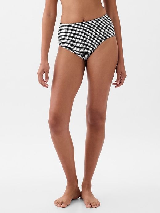 High Rise Gingham Bikini Bottom sold by GAP