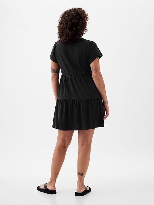 Tiered Mini Dress sold by GAP product image thumbnail 5