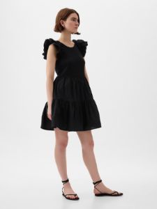 Ruffle Sleeve Tiered Mini Dress sold by GAP