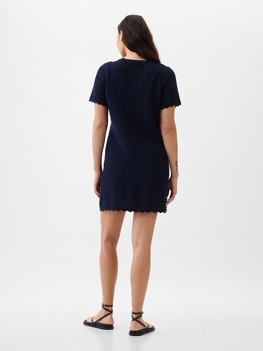 Crochet Mini Dress sold by GAP product image thumbnail 5