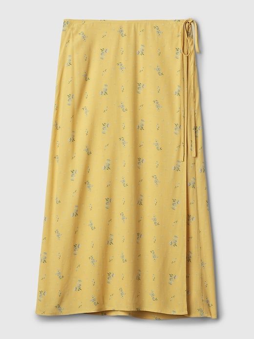 Wrap Midi Skirt sold by GAP product image thumbnail 4