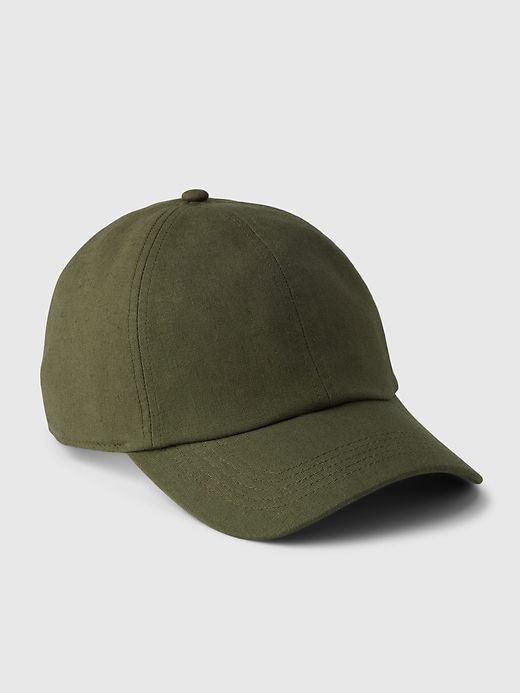 Linen-Cotton Baseball Hat sold by GAP