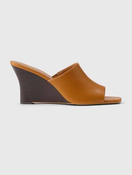 Vegan Leather Wedge Heels sold by GAP