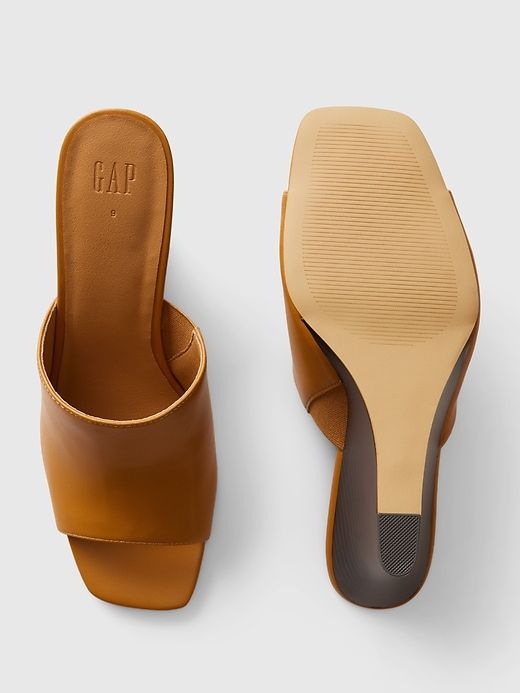 Vegan Leather Wedge Heels sold by GAP product image thumbnail 3