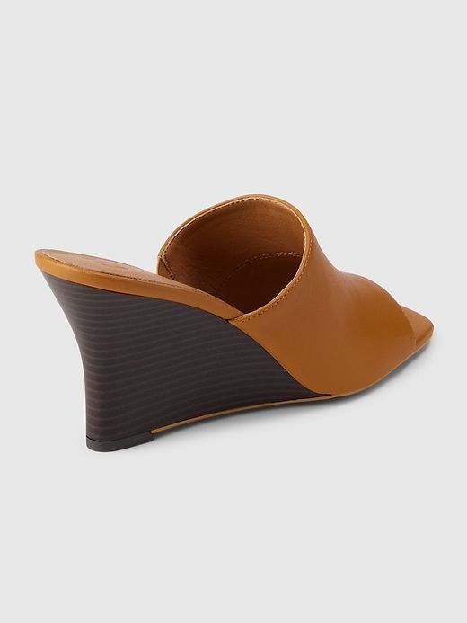 Vegan Leather Wedge Heels sold by GAP product image thumbnail 4