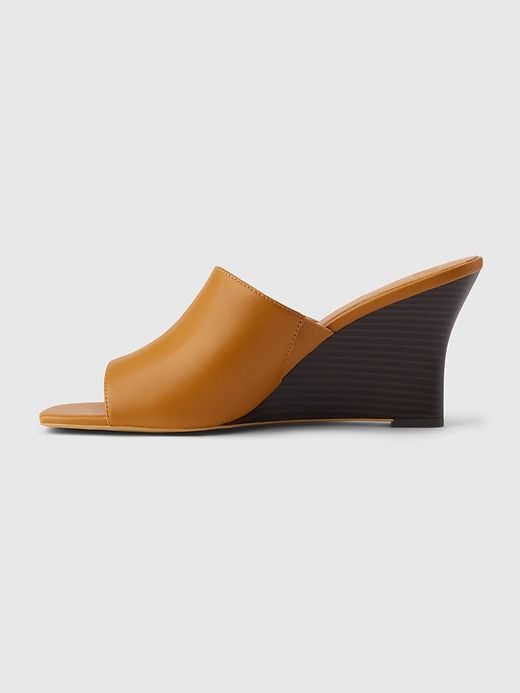 Vegan Leather Wedge Heels sold by GAP product image thumbnail 5