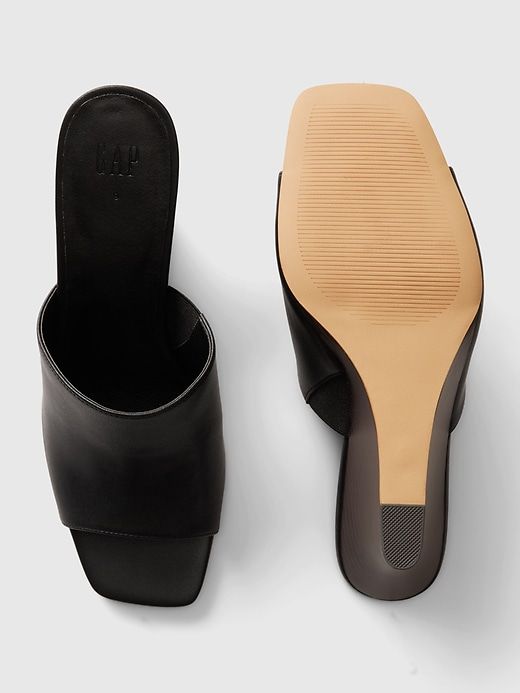 Vegan Leather Wedge Heels sold by GAP product image thumbnail 3