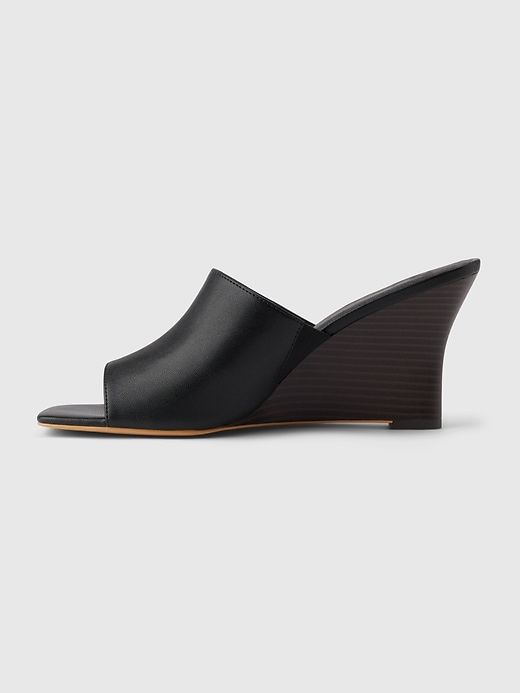 Vegan Leather Wedge Heels sold by GAP product image thumbnail 5