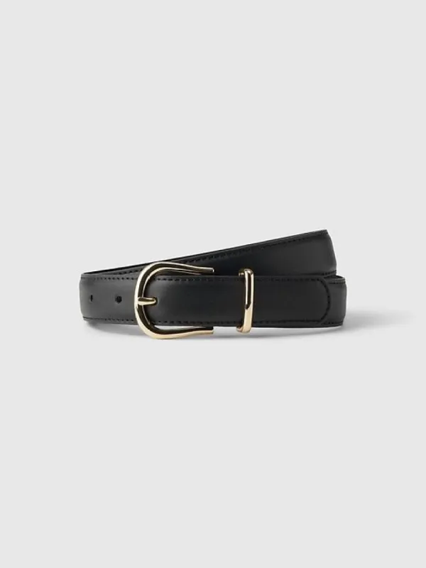 Vegan Leather Belt sold by GAP