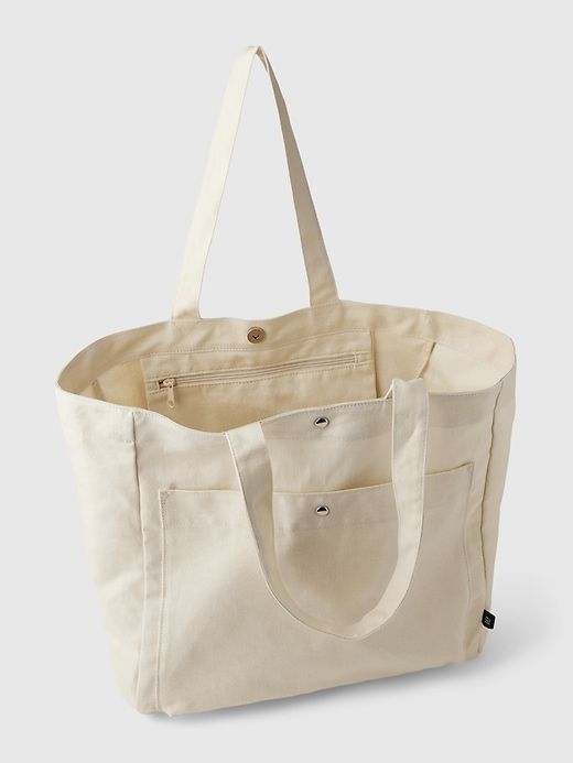 Linen-Cotton Tote Bag sold by GAP product image thumbnail 3
