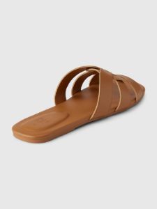 Vegan Leather Cross Strap Sandals sold by GAP