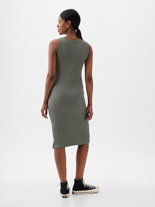 Maternity Rib Midi Tank Dress sold by GAP product image thumbnail 2