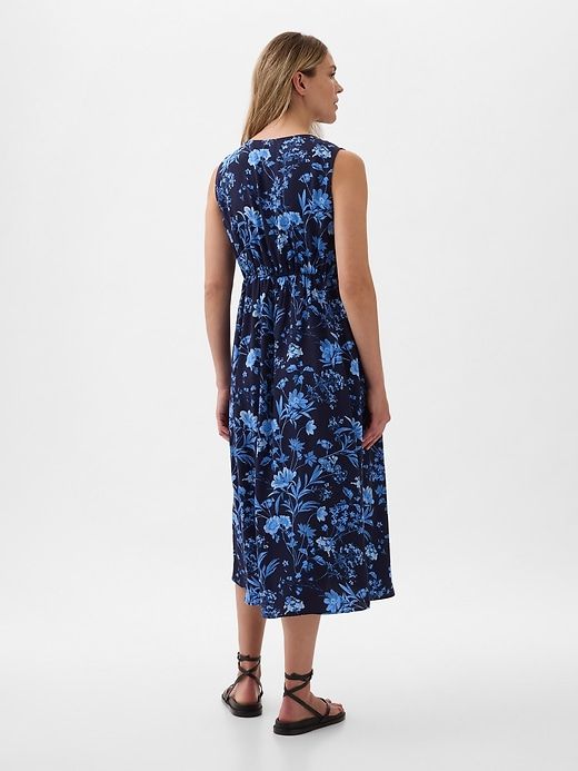 Maternity Ruffle Midi Dress sold by GAP product image thumbnail 2