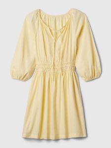 Linen-Blend Mini Dress sold by GAP