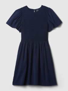 Smocked Mini Dress sold by GAP