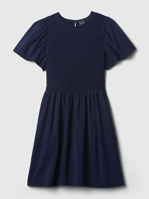 Smocked Mini Dress sold by GAP product image thumbnail 4