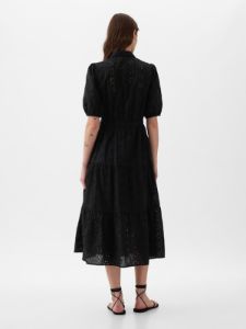 Eyelet Tiered Midi Dress sold by GAP