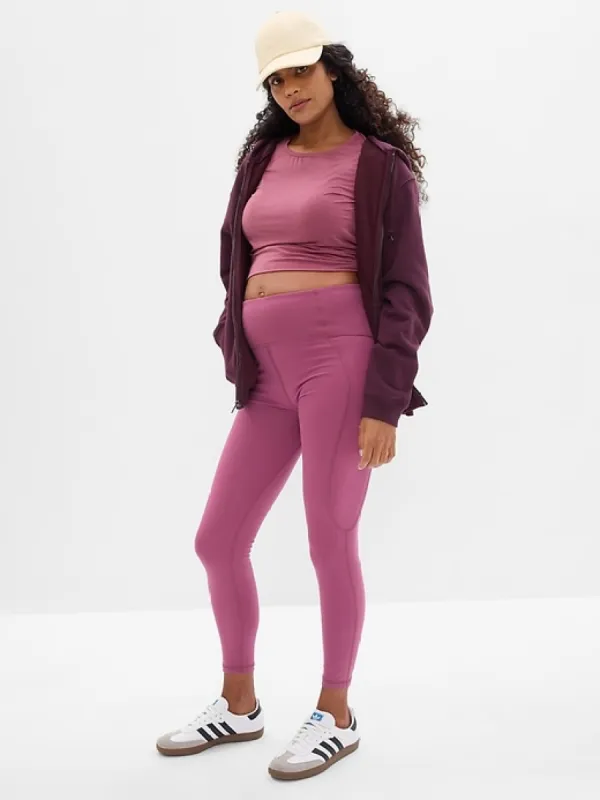 Maternity Recycled Full Panel Leggings sold by GAP