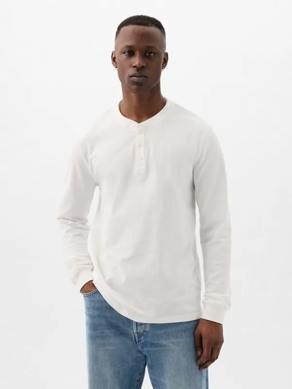 Henley Shirt sold by GAP