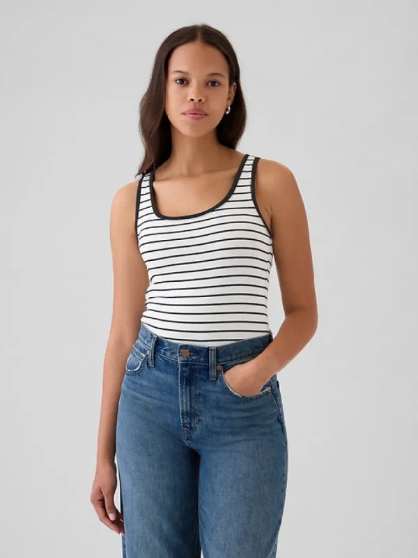 Modern Cropped Tank Top sold by GAP