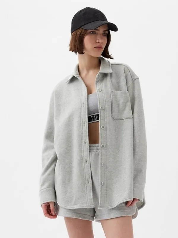 Vintage Soft Oversized Shirt Jacket sold by GAP