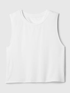 GapFit Breathe Cropped Muscle T-Shirt sold by GAP