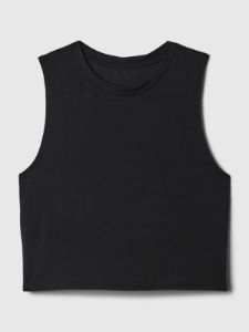 GapFit Breathe Cropped Muscle T-Shirt sold by GAP