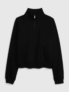 Vintage Soft Cropped Half-Zip Pullover sold by GAP