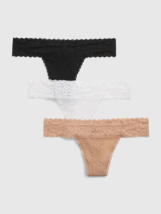 Lace Thong (3-Pack) sold by GAP