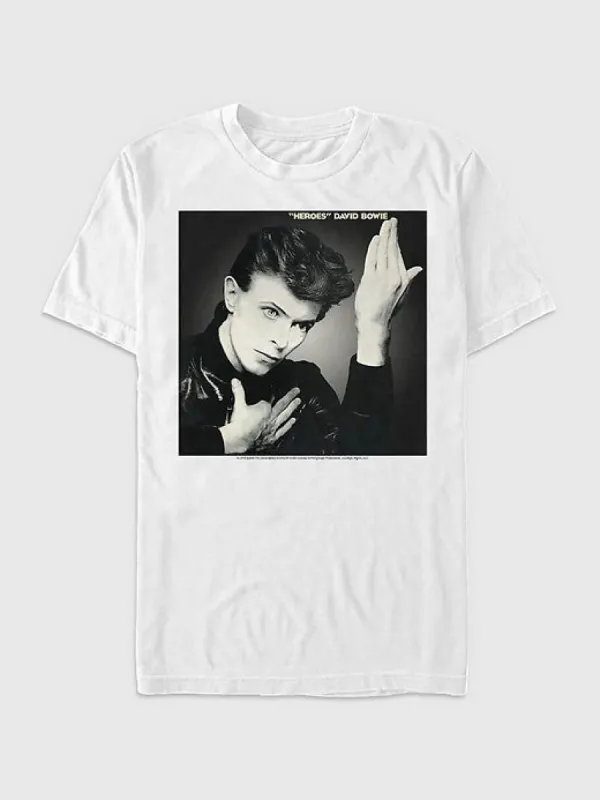 David Bowie Heroes Graphic Tee sold by GAP
