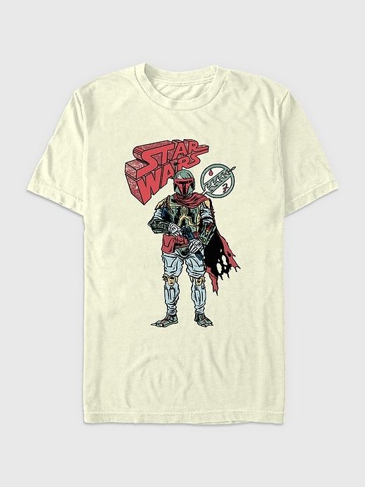 Star Wars A New Hope Comic Book Boba Fett Graphic Tee sold by GAP
