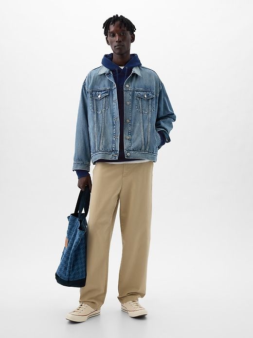 DAP × GAP Denim Logo Hoodie sold by GAP product image thumbnail 3