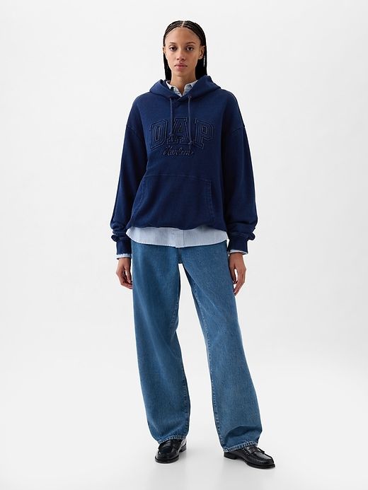 DAP × GAP Denim Logo Hoodie sold by GAP product image thumbnail 5