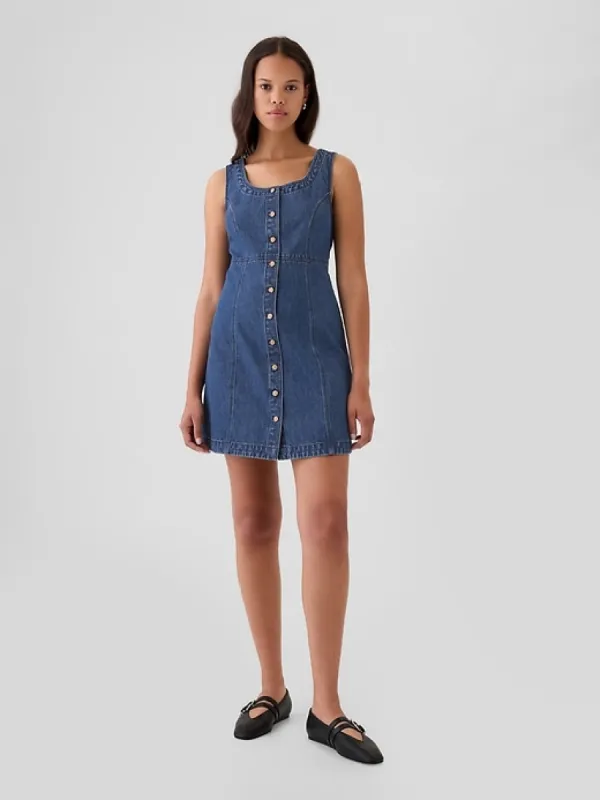 Denim Mini Dress sold by GAP