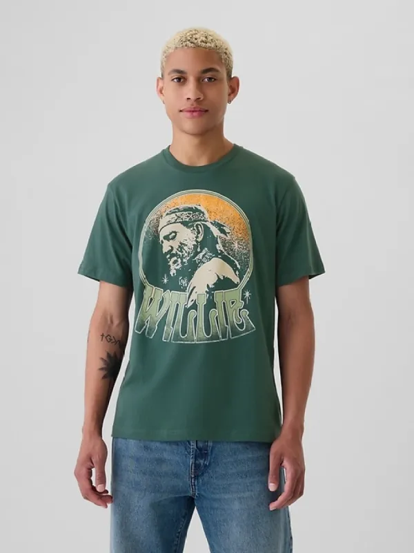 Willie Nelson Graphic T-Shirt sold by GAP