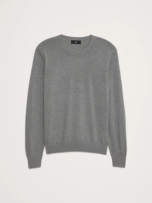 Italian Merino Crew-Neck Sweater sold by Banana Republic product image thumbnail 4