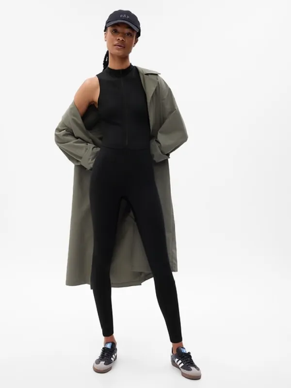 GapFit Power Half-Zip Exercise Jumpsuit sold by GAP