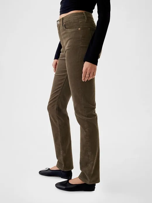 High Rise Corduroy Vintage Slim Pants sold by GAP product image thumbnail 3