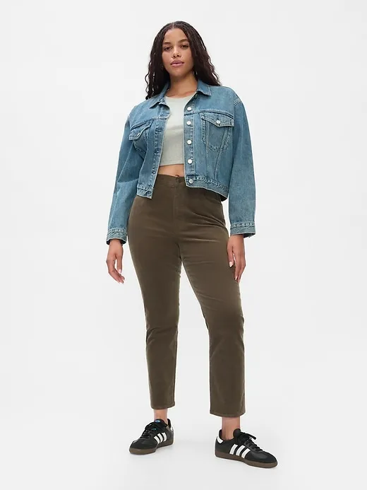 High Rise Corduroy Vintage Slim Pants sold by GAP product image thumbnail 5